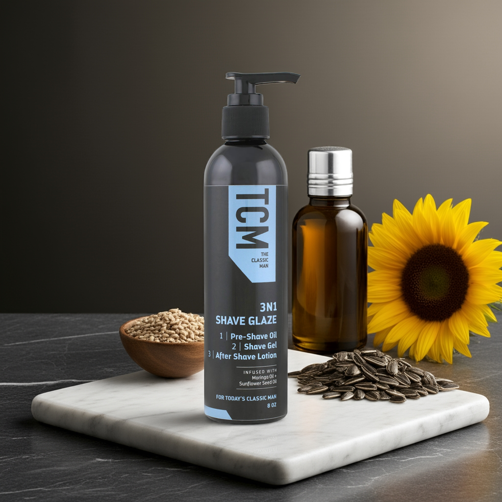 TCM 3N1 Shave Glaze 8oz