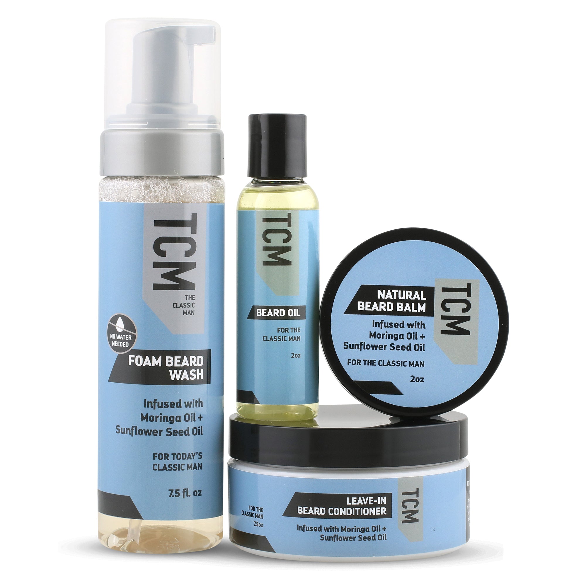 TCM Beard Growth & Styling Bundle