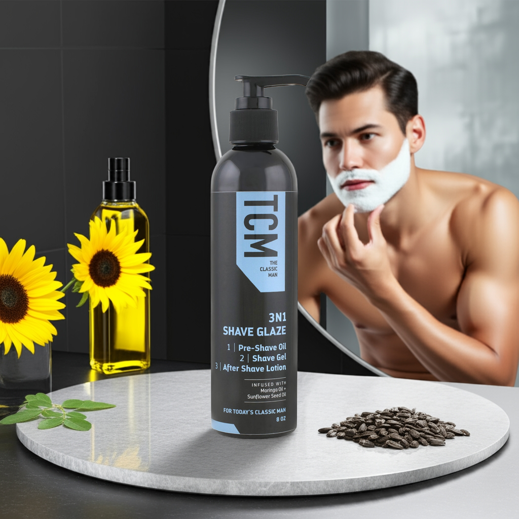 TCM 3N1 Shave Glaze 8oz