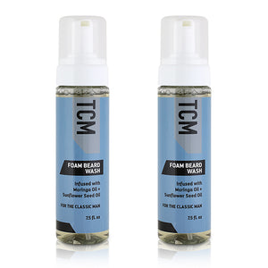 TCM Foam Beard Wash 7.5floz - 2 Pack